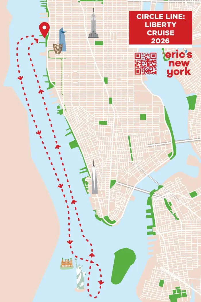 Circle Line Liberty Cruise - Rutt