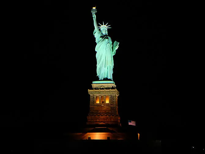 Frihetsgudinnan Sunset kryssning - Frihetsgudinnan