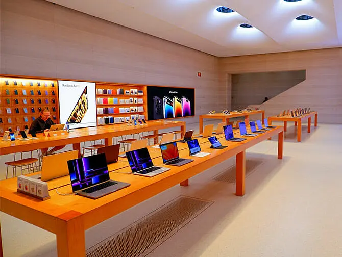 Apple Store i New York - produkter